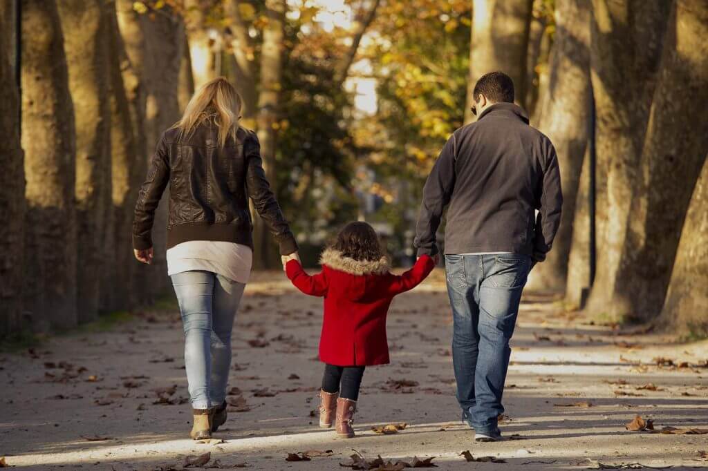 Family Walking